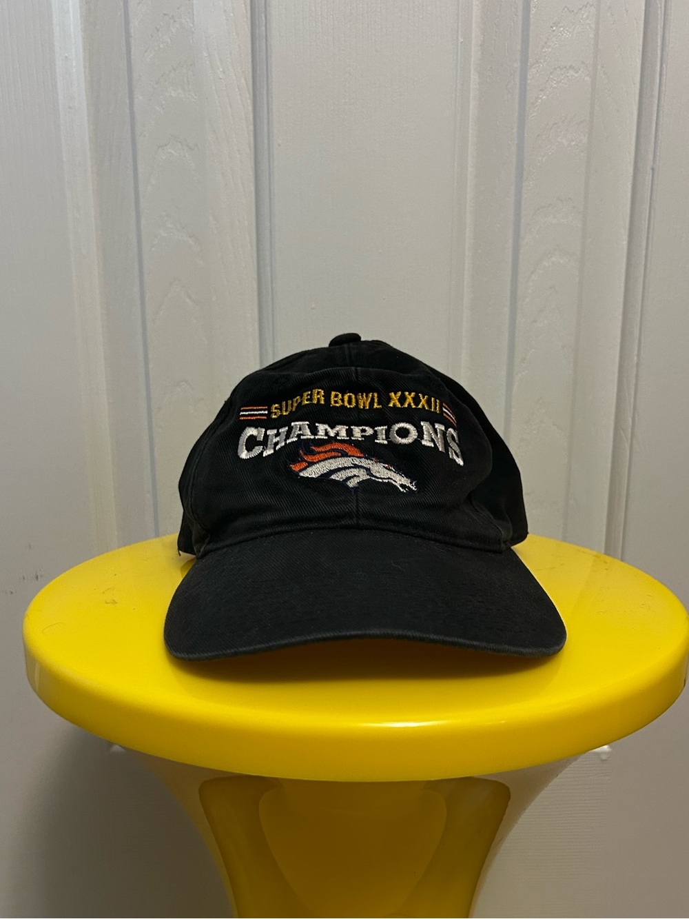 Denver Broncos Super Bowl XXXII Champions Black Cap